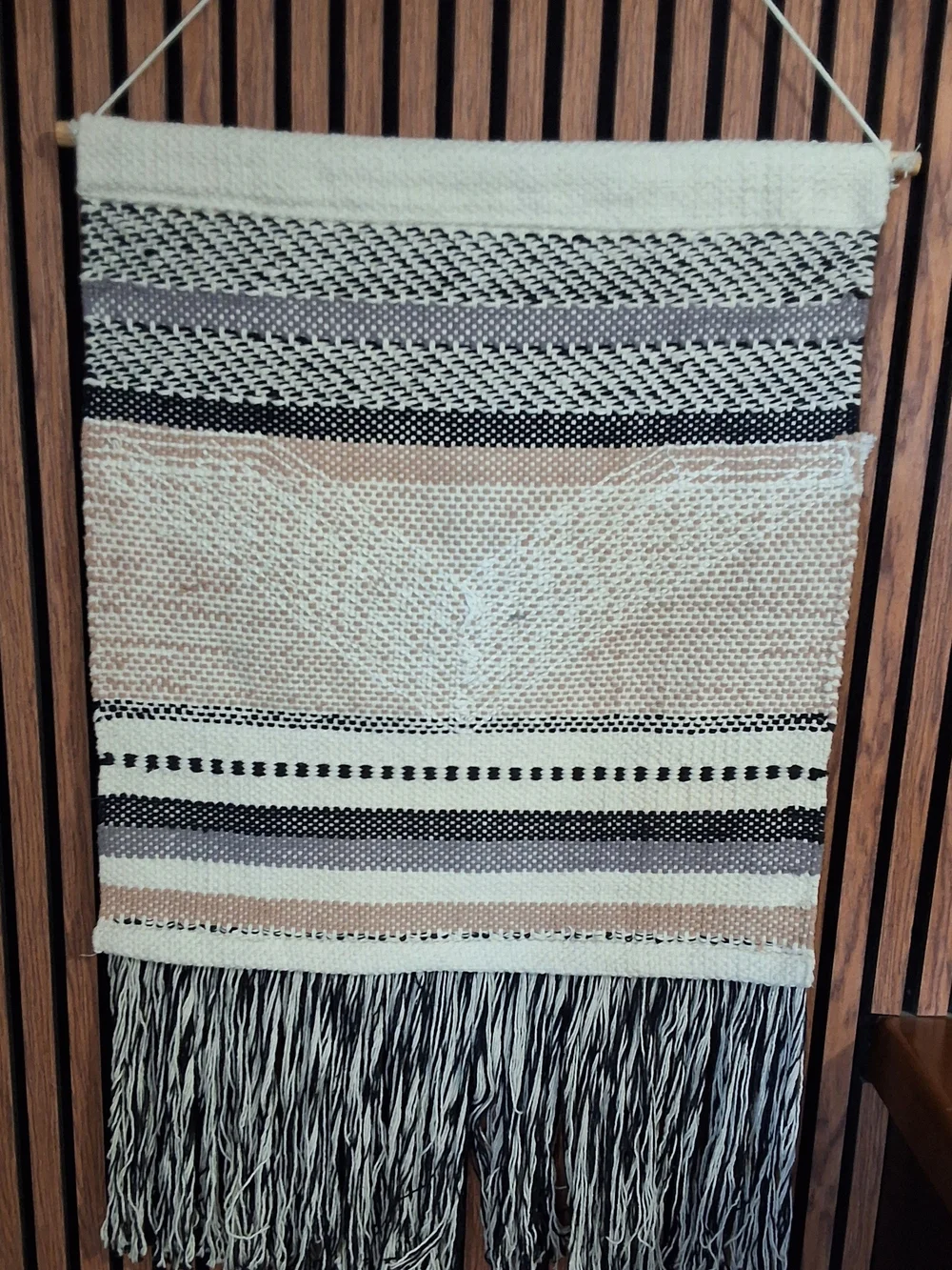 Boho Woven Wall Hanging Tapestry (Textile)